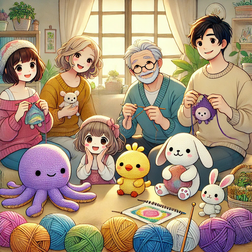 6 Bienfaits du crochet Amigurumi : Une activité créative pour le corps, l'esprit et le cœur