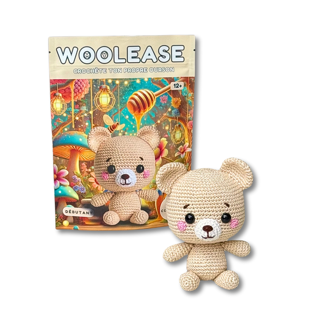 Kit de Crochet - Tuto Vidéo 4K - Les 4 Coquins | My Woolease