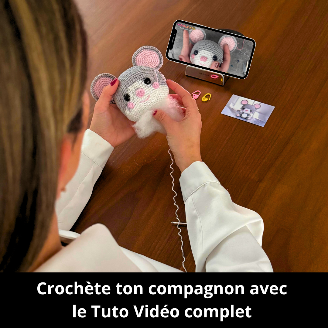 Kit de Crochet - Tuto Vidéo 4K - Sophie et Taïga | My Woolease