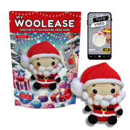 Kit de Crochet - Tuto Vidéo 4K - Père Noël | My Woolease