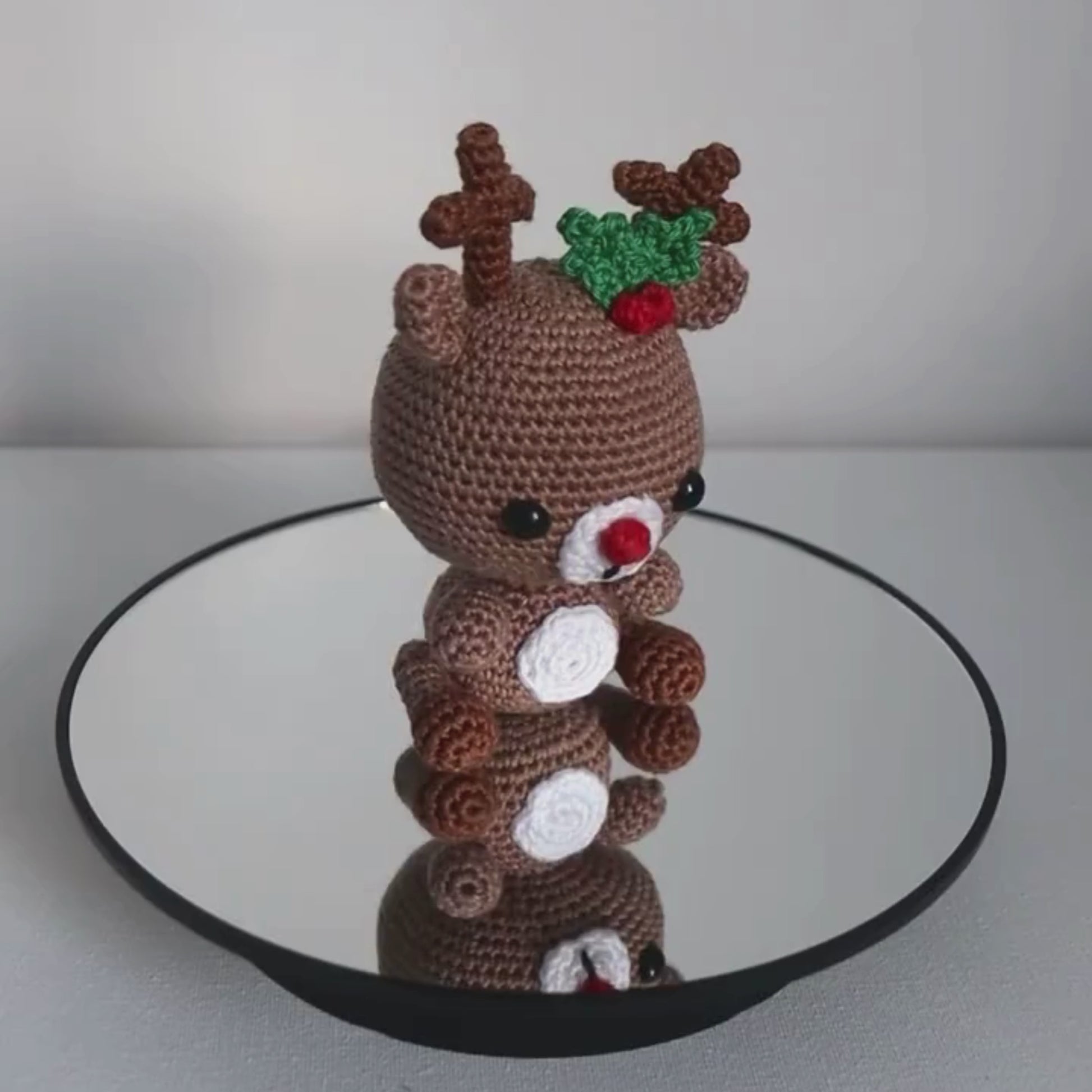 Kit de Crochet  - Tuto Vidéo 4K - Rudolphe Le Renne de Noël | My Woolease