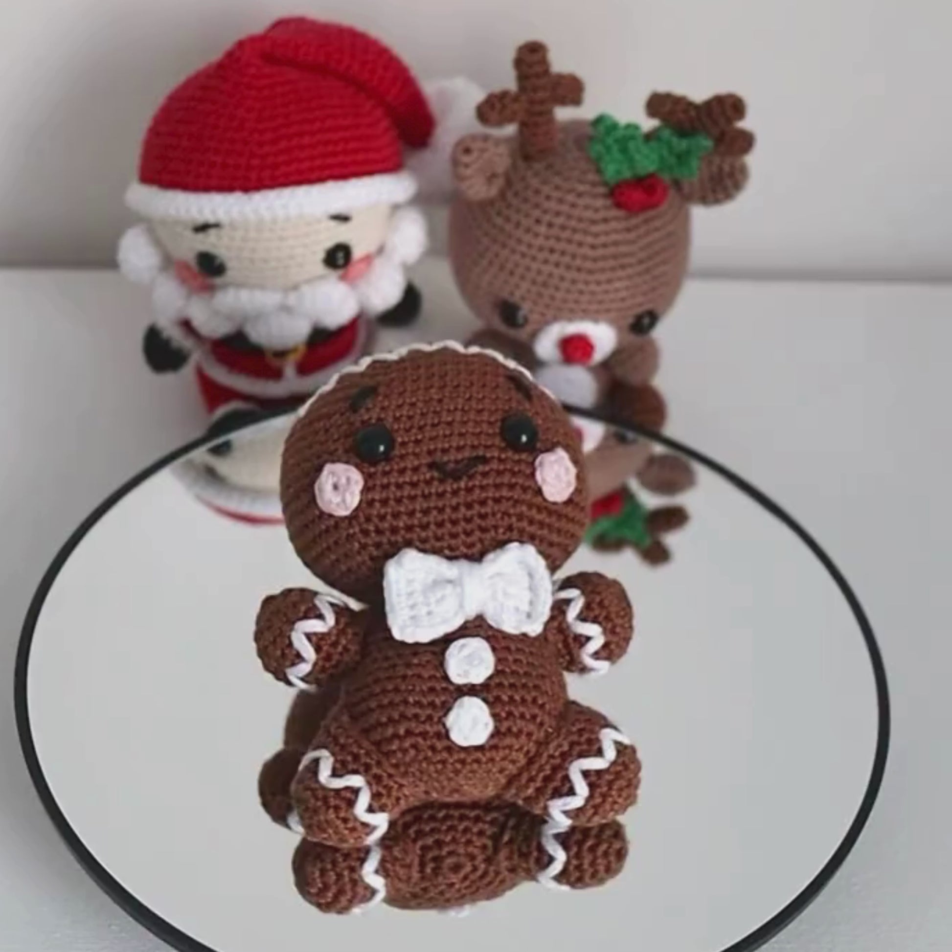 Kit de Crochet - Tuto Vidéo 4K - Le biscuit de Noël | My Woolease