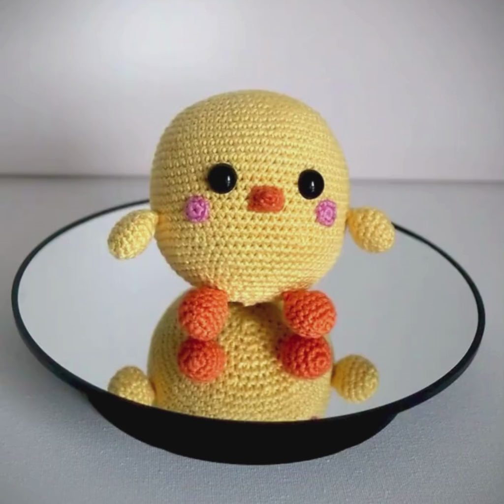 Kit de Crochet - Tuto Vidéo 4K - Piou Piou le Poussin | My Woolease