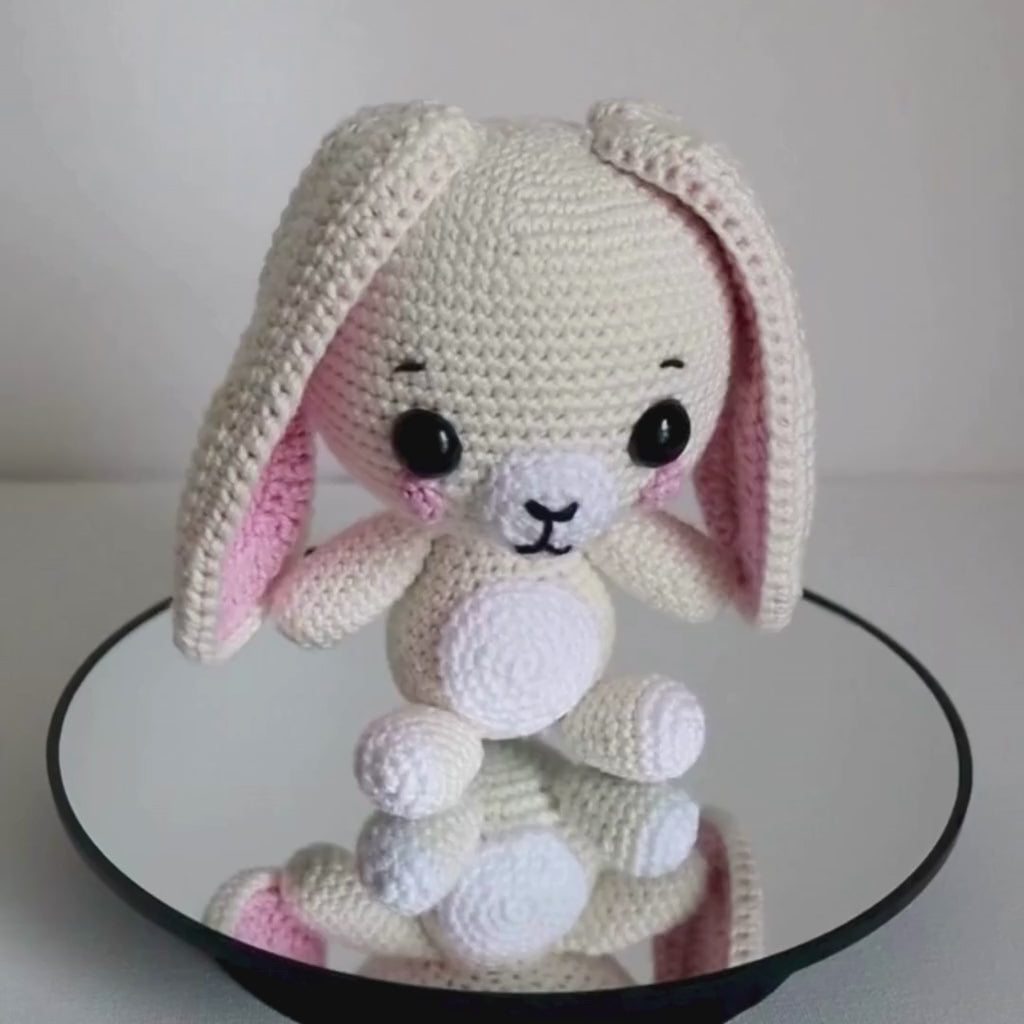 Kit de Crochet - Tuto Vidéo 4K - Flora la Lapine | My Woolease