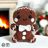 Kit de Crochet - Tuto Vidéo 4K - Le biscuit de Noël | My Woolease