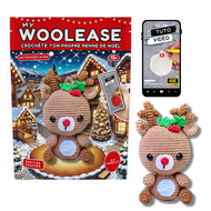 Kit de Crochet  - Tuto Vidéo 4K - Rudolphe Le Renne de Noël | My Woolease