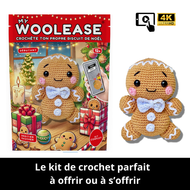 Kit de Crochet - Tuto Vidéo 4K - Le biscuit de Noël | My Woolease