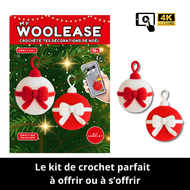 Kit de Crochet - Tuto Vidéo 4K - Boules de Noël | My Woolease