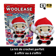 Kit de Crochet - Tuto Vidéo 4K - Père Noël | My Woolease