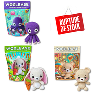 Kit de Crochet - Tuto Vidéo 4K - Eddy Coraline et Flora | My Woolease